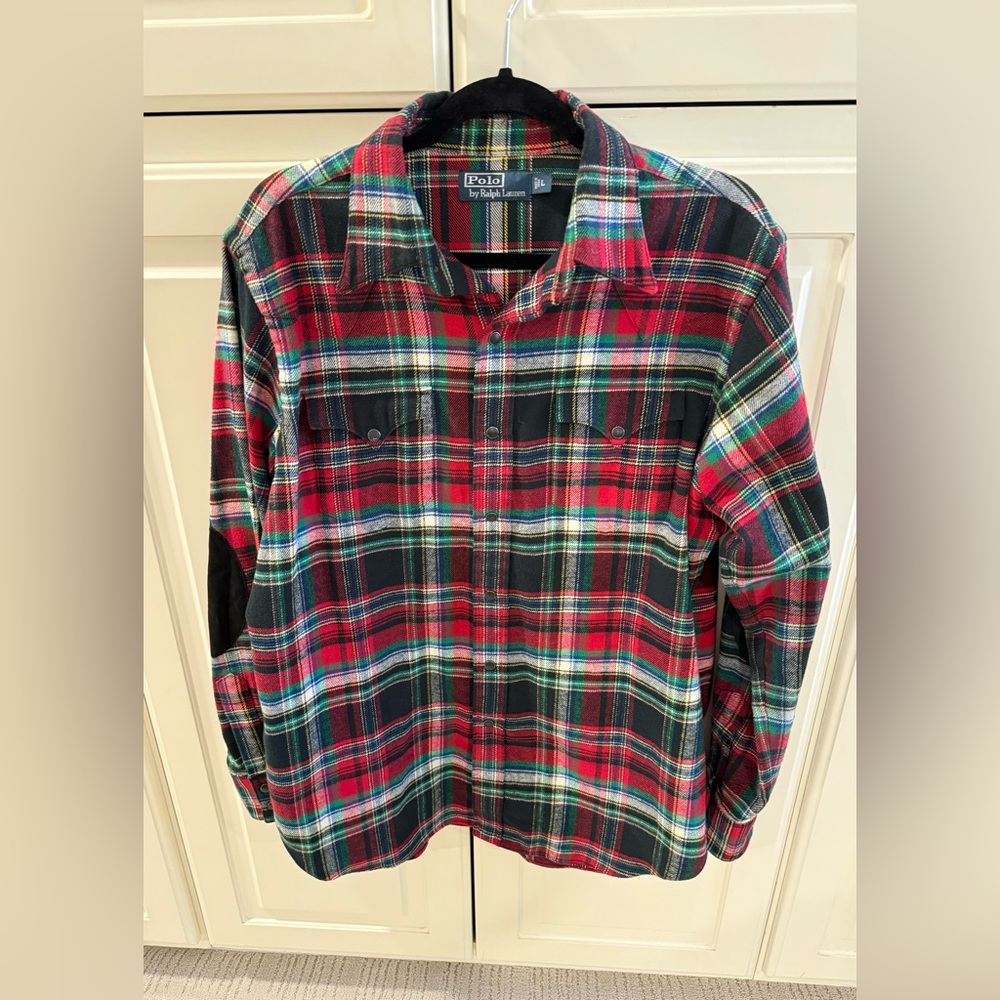 VTG Ralph Lauren Men's Plaid Shirt